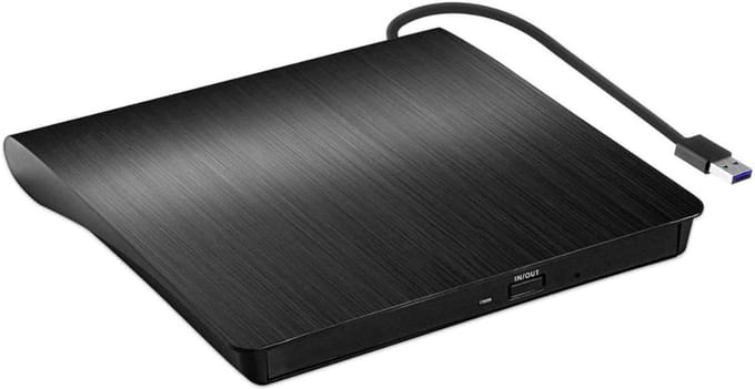Externe DVD Speler voor Laptop - CD Brander - Plug & Play