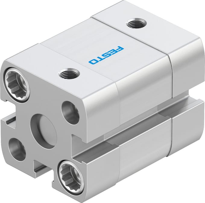 Festo Compacte Cilinder 16mm Boring 5mm Slag ISO 21287 Dubbelwerkend - 536226 - P2BJK