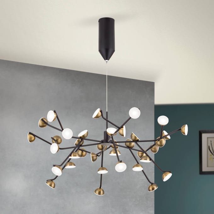 ORION LED hanglamp Blossom, 36-lamps