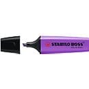 STABILO BOSS Original overstregnings pen lavender highlighter with water-based ink refillable - 6 pcs