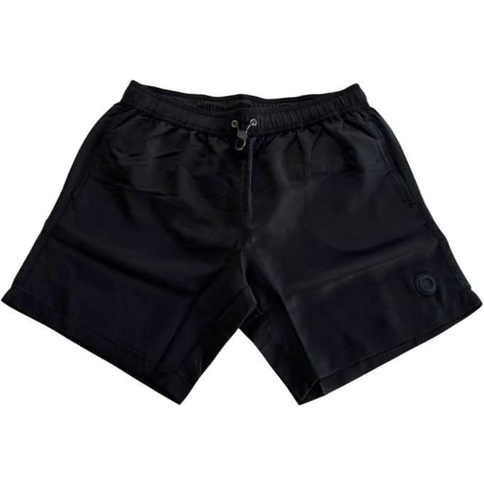 Trussardi Beachwear Zwarte Polyester Heren Zwemshort
