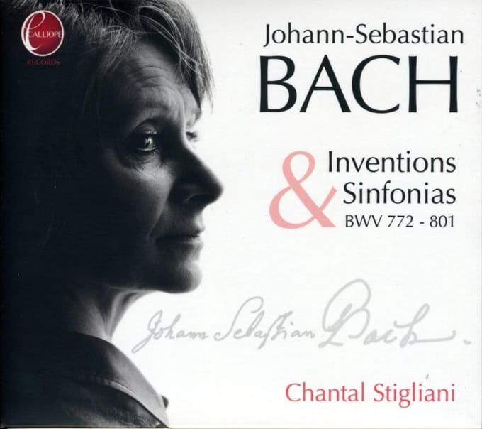 Chantal Stigliani - Inventions Et Sinfonias