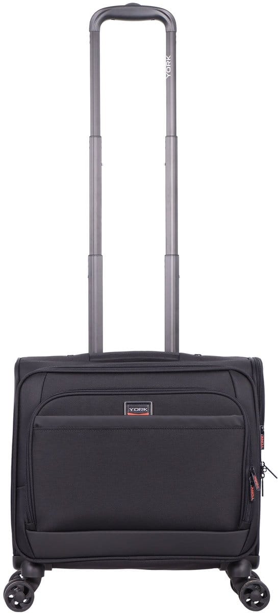 York Enterprise Zachte Businesskoffer 33,8L - Zwart - Zwart / Small