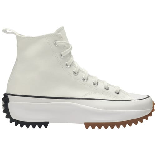 Hoge Sneakers Converse Run Star Hike Hi White Black Gum