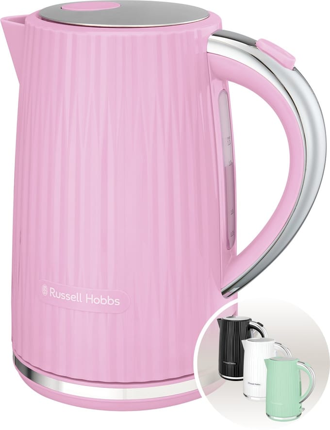 Russell Hobbs Waterkoker Eden - Raspberry 27362-70 - Framboos - 2400 W