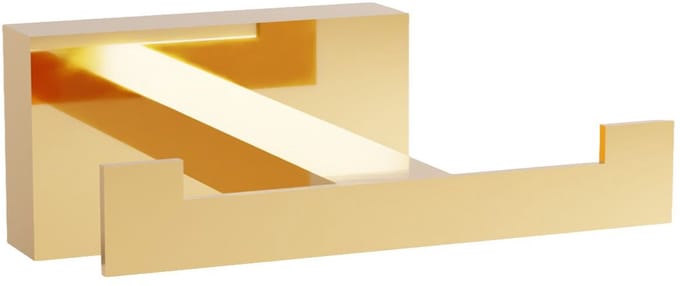 Rea 205 Oste - Handdoekhouder - Gouden - 8,5X6,5X3,5Cm