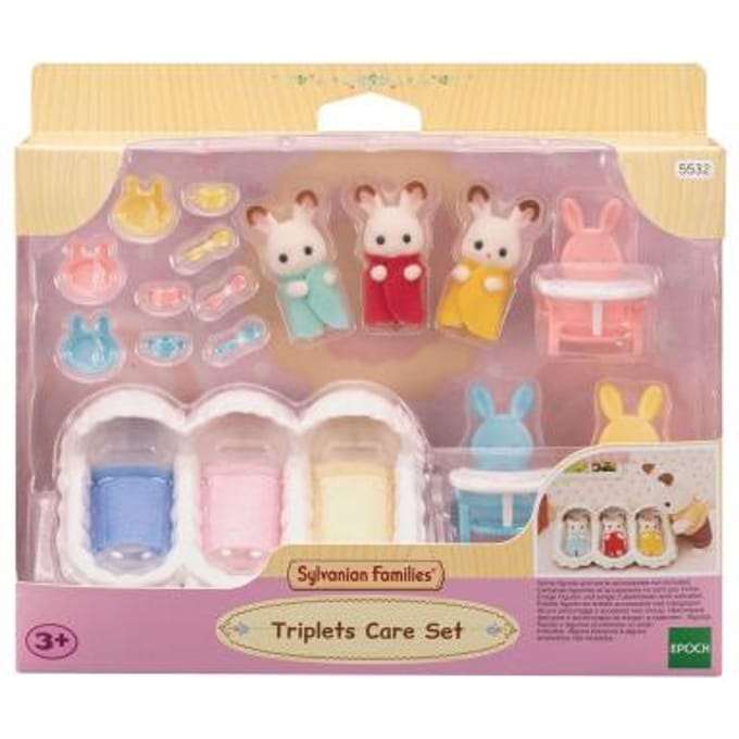 Sylvanian Families 5532 Drieling Chocoladekonijn Verzorgingsset Speelsets