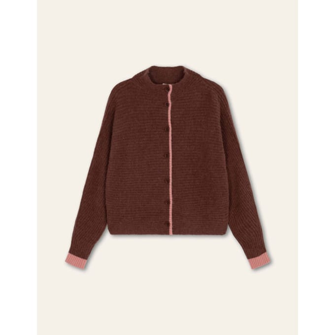 Oilily Vazra Vest- maatS Hot Chocolate