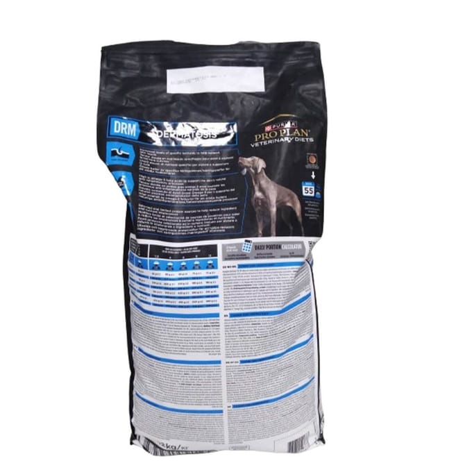 Pro Plan Veterinary Diets Canine Drm Dermatosis - Hondenvoer - 12 kg