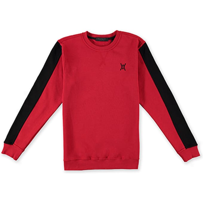 ASPACT Iconic Crewneck 2.0 Red Taglia: XS | Maglioni a maglia Outlet | Unisex | Rosso