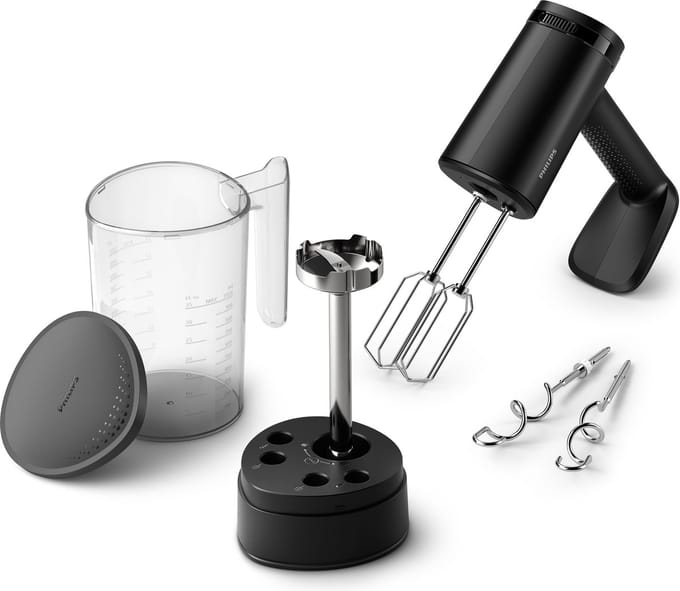Philips 5000-serie handmixer HR3781/10, 500 W, zwart