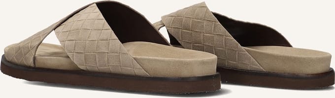 STEFANO LAURAN 26001 Slippers - Heren - Beige - Maat 46
