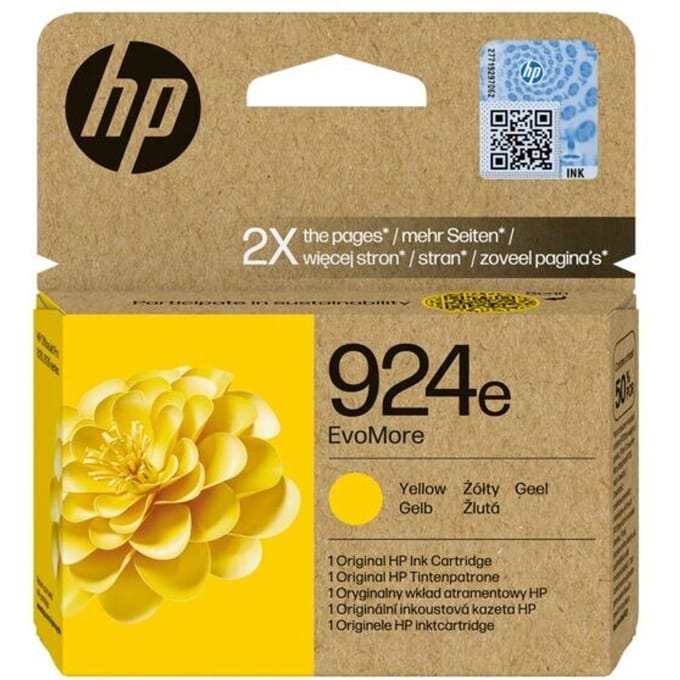 HP 924e EvoMore originele gele inktcartridge