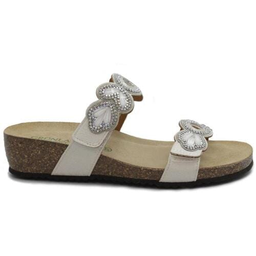 Sandalen met sleehak Grunland GRU-CCC-CB1839-BI