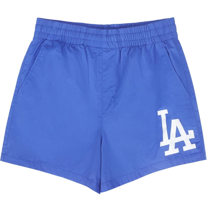 MLB Petit Logo Short Décontracté Ample Unisexe Short Bleu Foncé 3ASMB0323-07BLD S blue