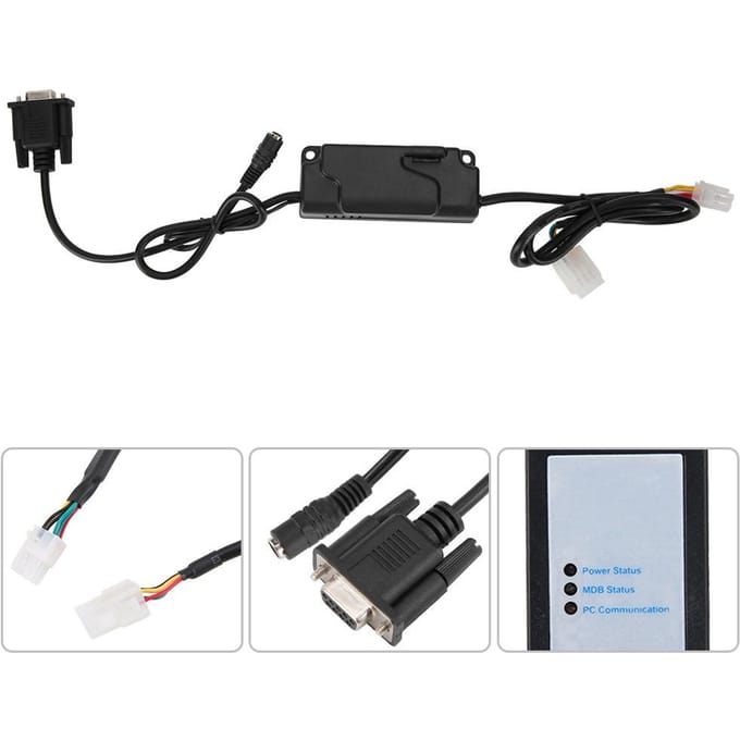 Convertisseur RS232 pour appareil de paiement MDB vers PC pour validateur de pièces MDB black