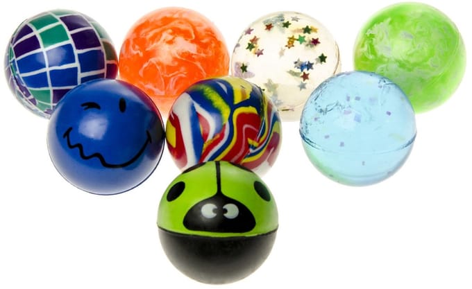 Duckiez stuiterbal Mix 45Mm - 40 stuks