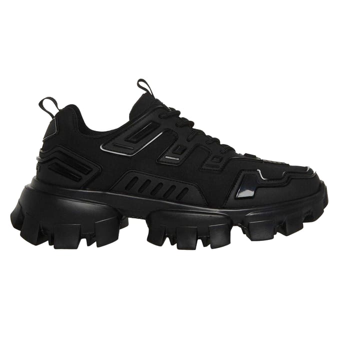 Steve Madden Dames Prize Lage Sneakers (Zwart)