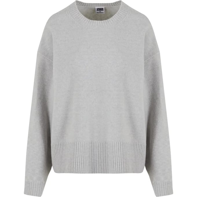 Urban Classics - Soft Oversized Sweater/trui - M - Grijs