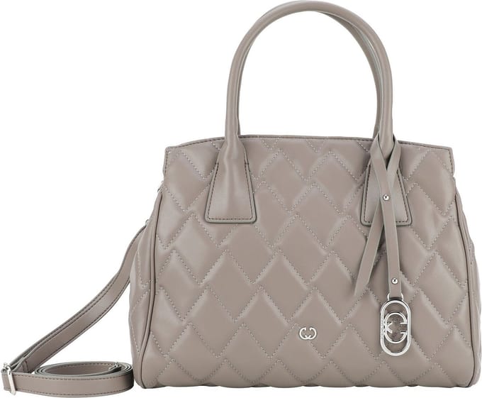 GERRY WEBER Schoudertas Handtas Panorama Handbag Grey Taupe