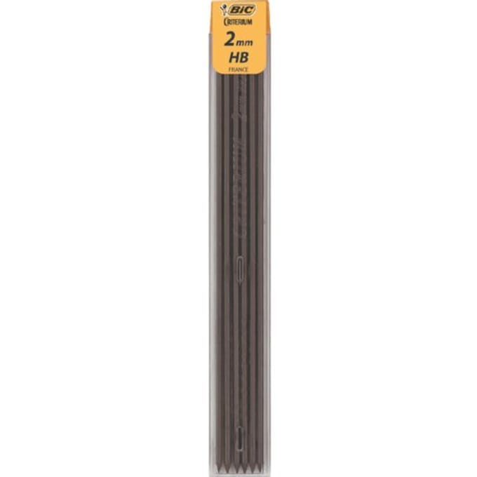 Potloodstift bic criterium hb 2mm hb koker Stuks