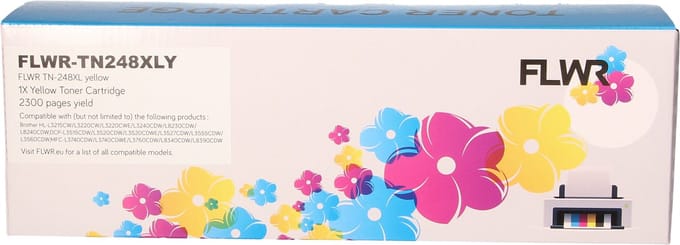 FLWR Brother TN-248XLY geel