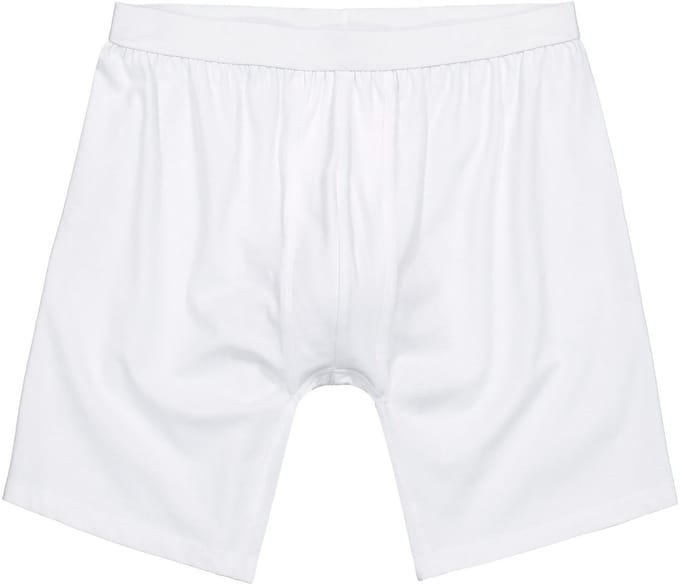 Men Plus - Heren - Longpants FLEXLASTIC® onderbroek - Sneeuwwit - Maat L