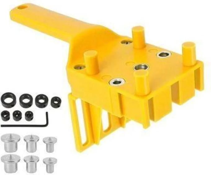 Home & Marker - Deuvelmal - Boorhulp voor Deuvels - Boorhulpstuk - Boormal - Houtverbinders - DOWELKIT