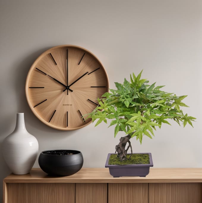 Acer Kunst Bonsai 50cm groen