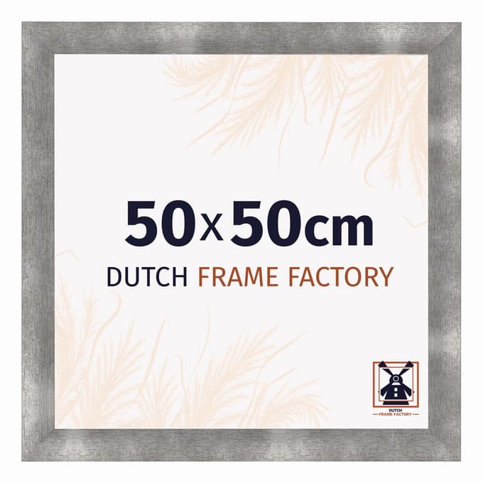 Fotolijst 50x50 cm - MDF - Metaal Vintage - Praag