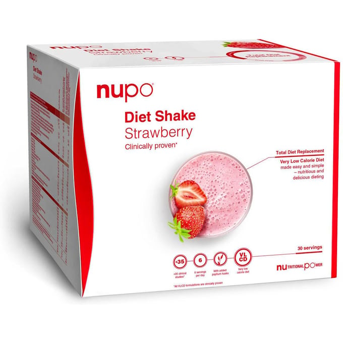 Nupo Kickstart Dieet Shake Waarde Pack Aardbei 1344 g