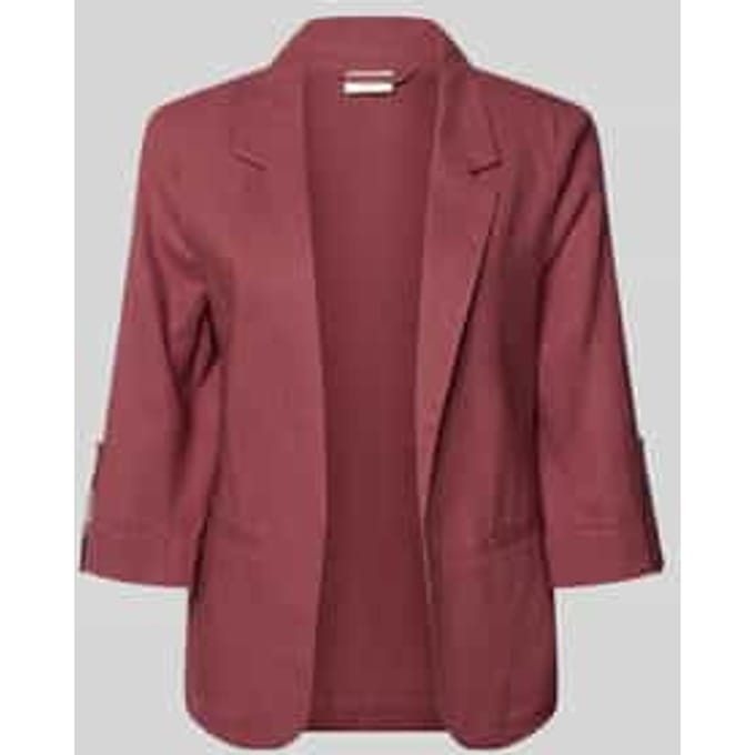relaxed fit blazer van mix van viscose en linnen model 'GOA'