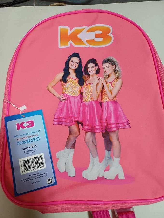 kinder rugtas K3