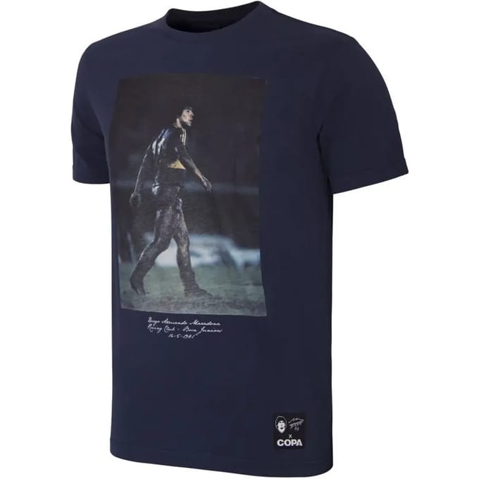 COPA - Maradona Muddy Pitch T-Shirt - Heren - Donkerblauw - S