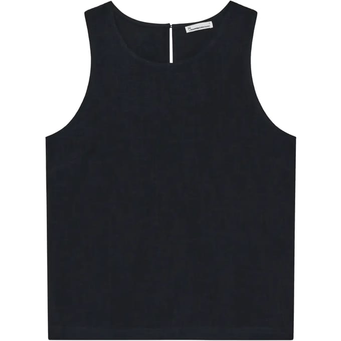 Damestanktop KnowledgeCotton Apparel Linen-mix