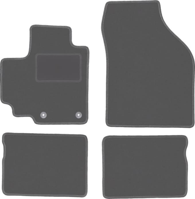 Grafiet automatten voor: Suzuki Celerio hatchback (2014-)