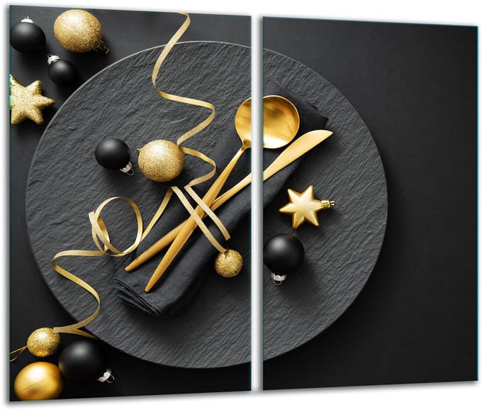 TMK ArtDeko - Snijplank - Glas - 2x30x52 cm - Schaal - Inductie