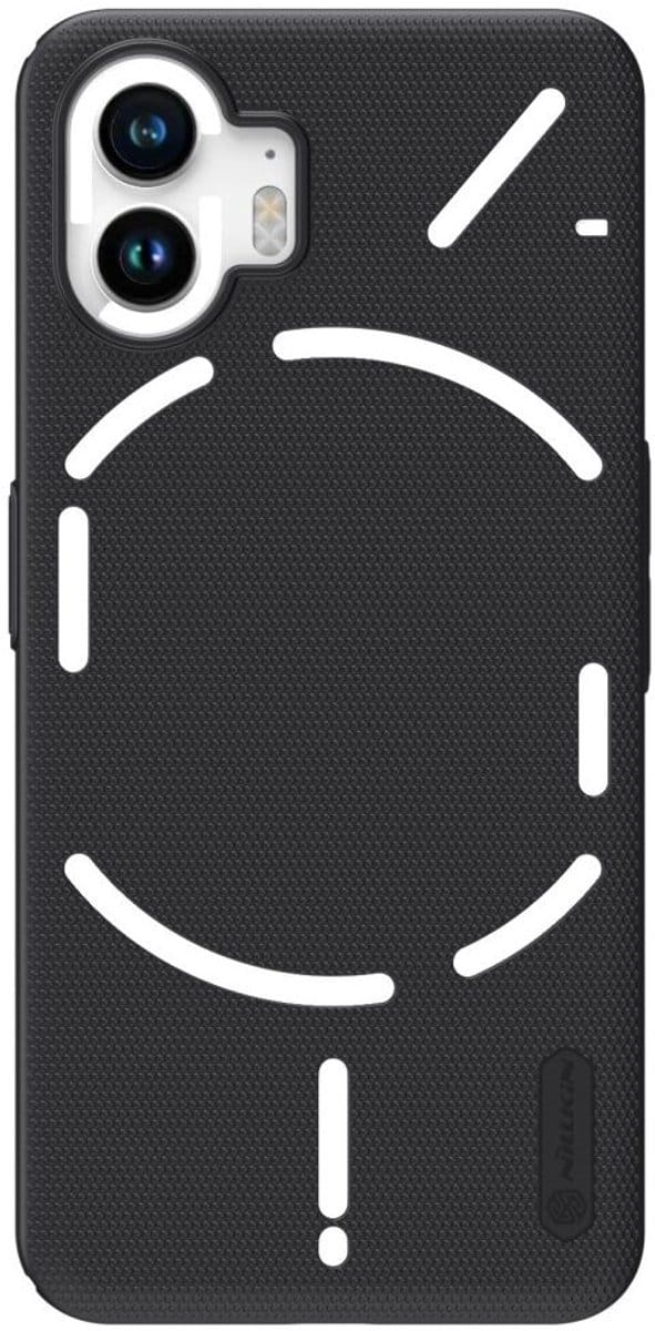 Nillkin Super Frosted Shield Nothing Phone (2) Hoesje Back Cover Zwart