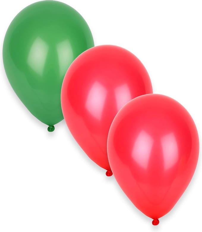 GLOBOLANDIA - Set van 12 ballonnen supporter van Portugal