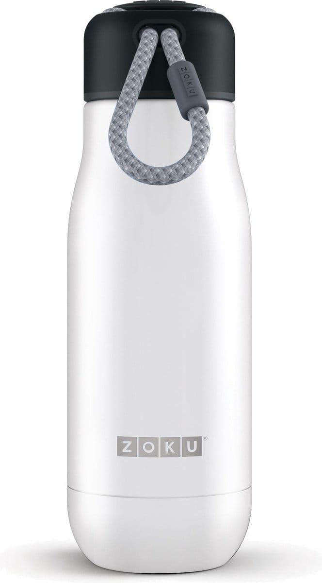 Zoku - Hydration - Thermosbeker - 350 ml - Isolerend - Lekvrij - Wit