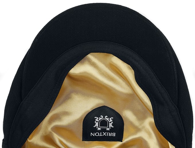 Brixton Beanie - Hooligan Snap Cap - zwart