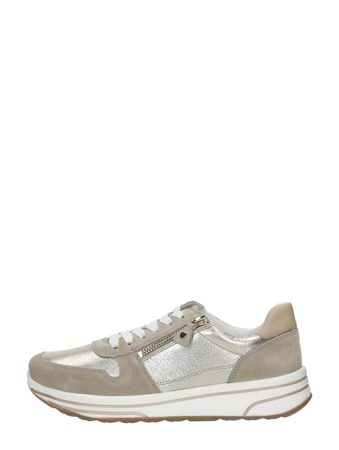 Ara Sapporo 2.0 Veterschoenen Laag - Beige - Maat 36