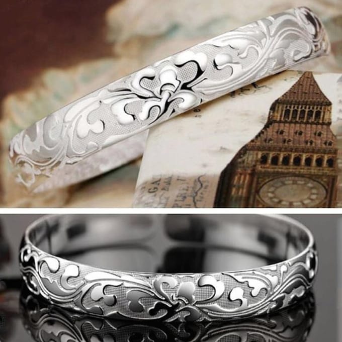 Elegante dames bloem bedelarmband open armband manchet sieraden cadeau white