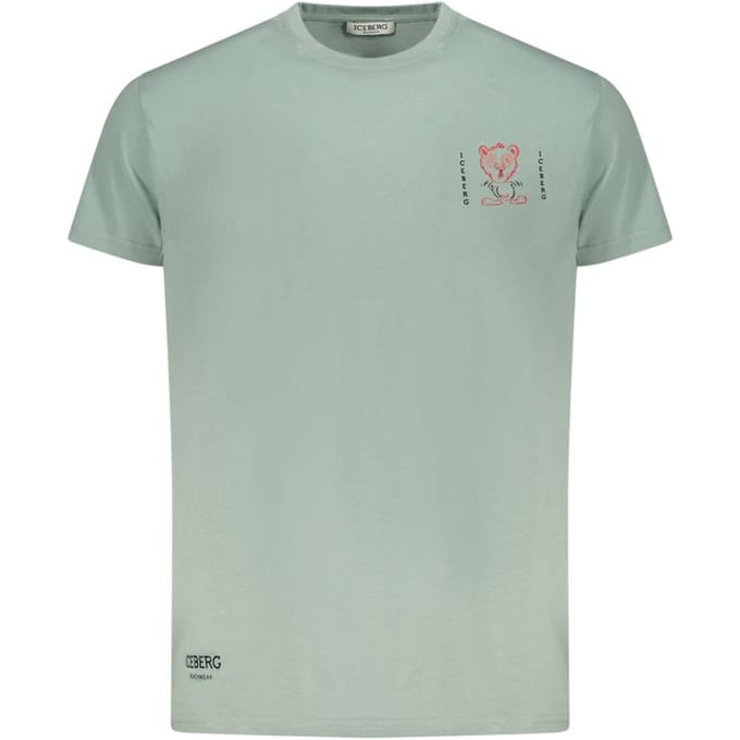 Ice Iceberg Small Bear Logo T-shirt Mintgroen