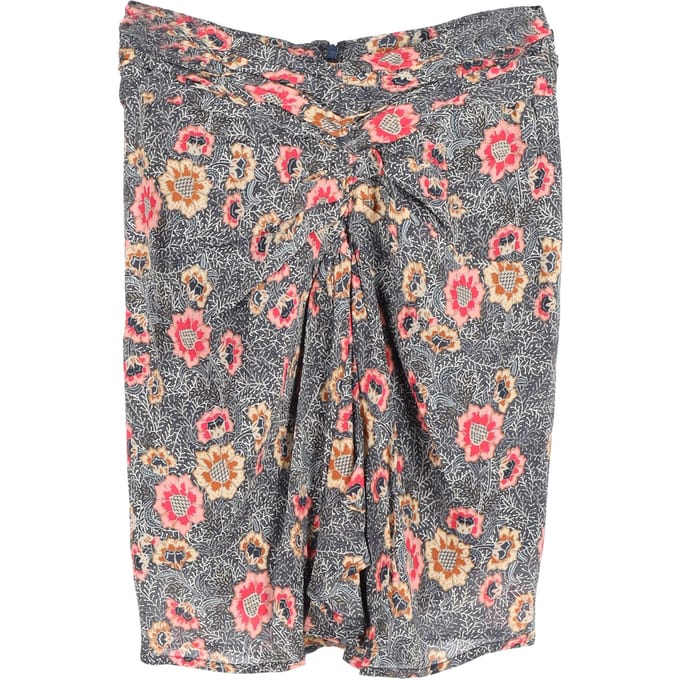 Isabel Marant Étoile Sevan rok van zijde met bloemenprint