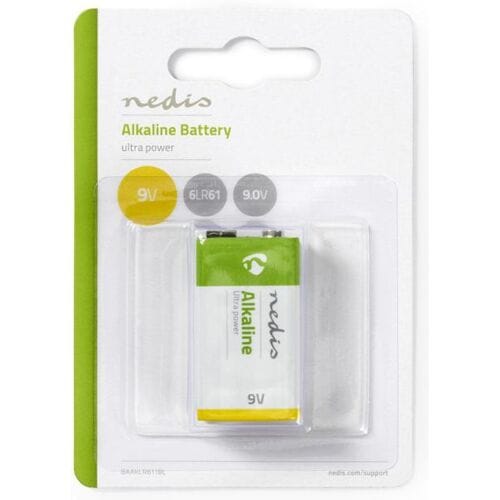 Nedis Alkaline 9V Batterij-Standaard (Diversen) Nieuw
