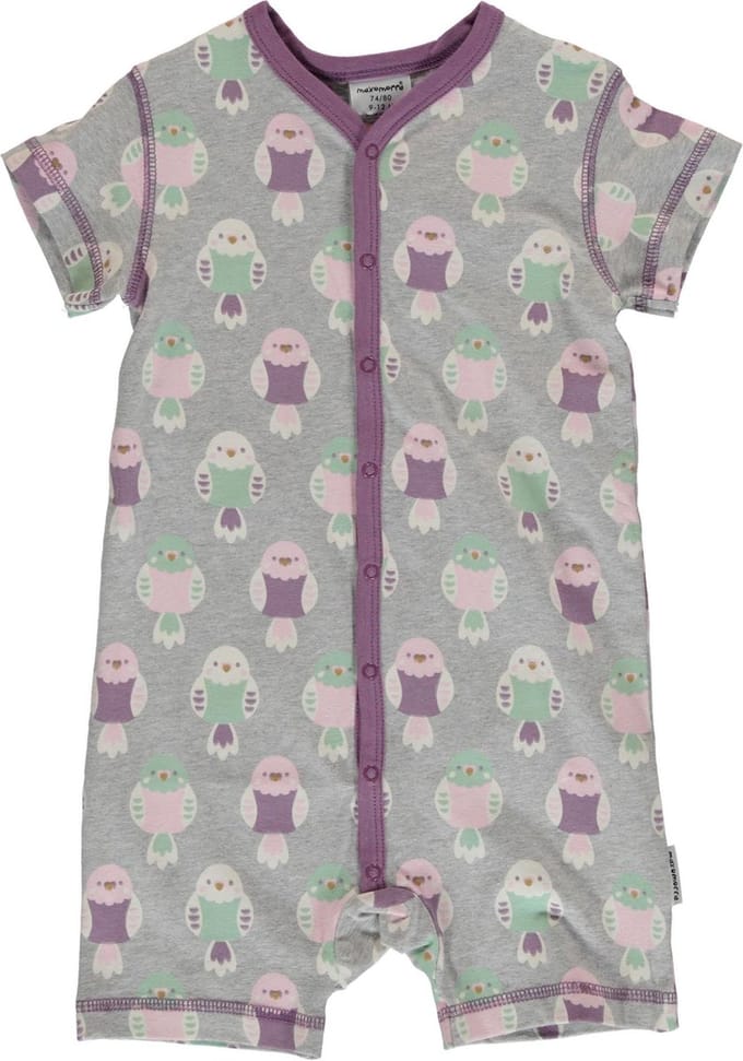 Rompersuit Button SS BUDGIE 62/68