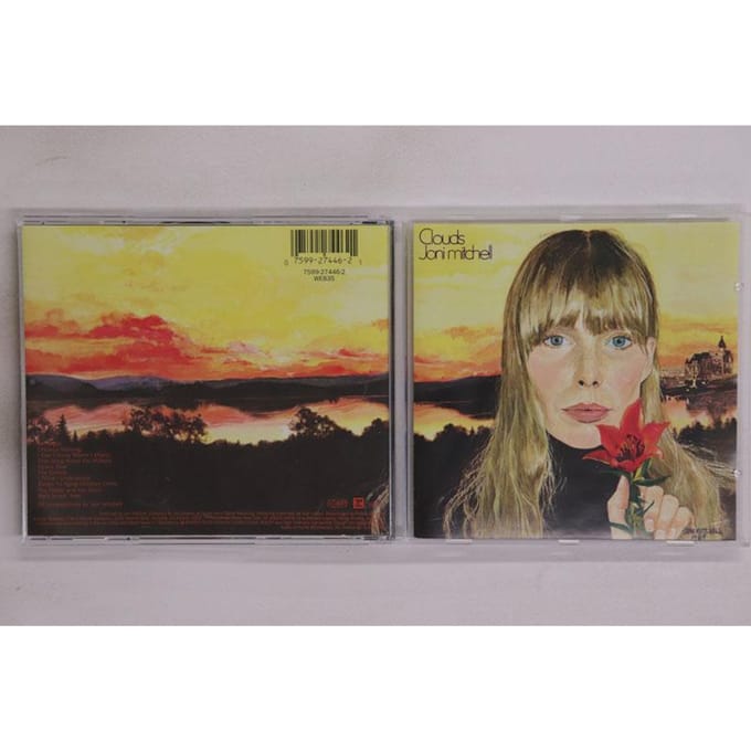 CD JONI MITCHELL Clouds 7599274462 REPRISE 2000 Europe Rock Occasion brown