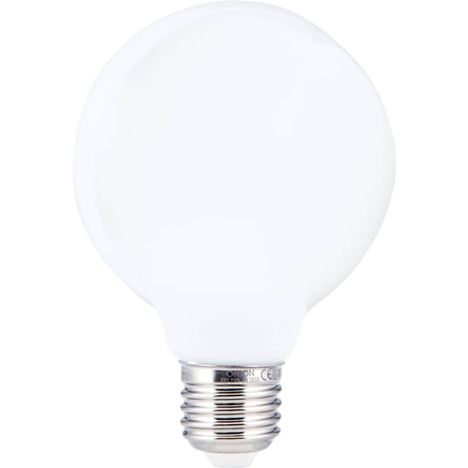 ORION LED bollamp E27 8W G95 2.700K opaal dimbaar