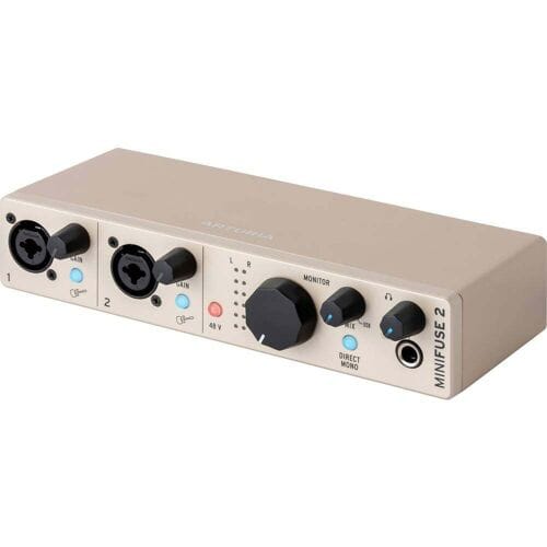 Arturia MiniFuse 2 Champagne Limited Edition 2x2 USB-C Audio Interface
